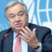 António Guterres, Secretary-General, United Nations, calling for a united front and collective action to deal with the climate crisis